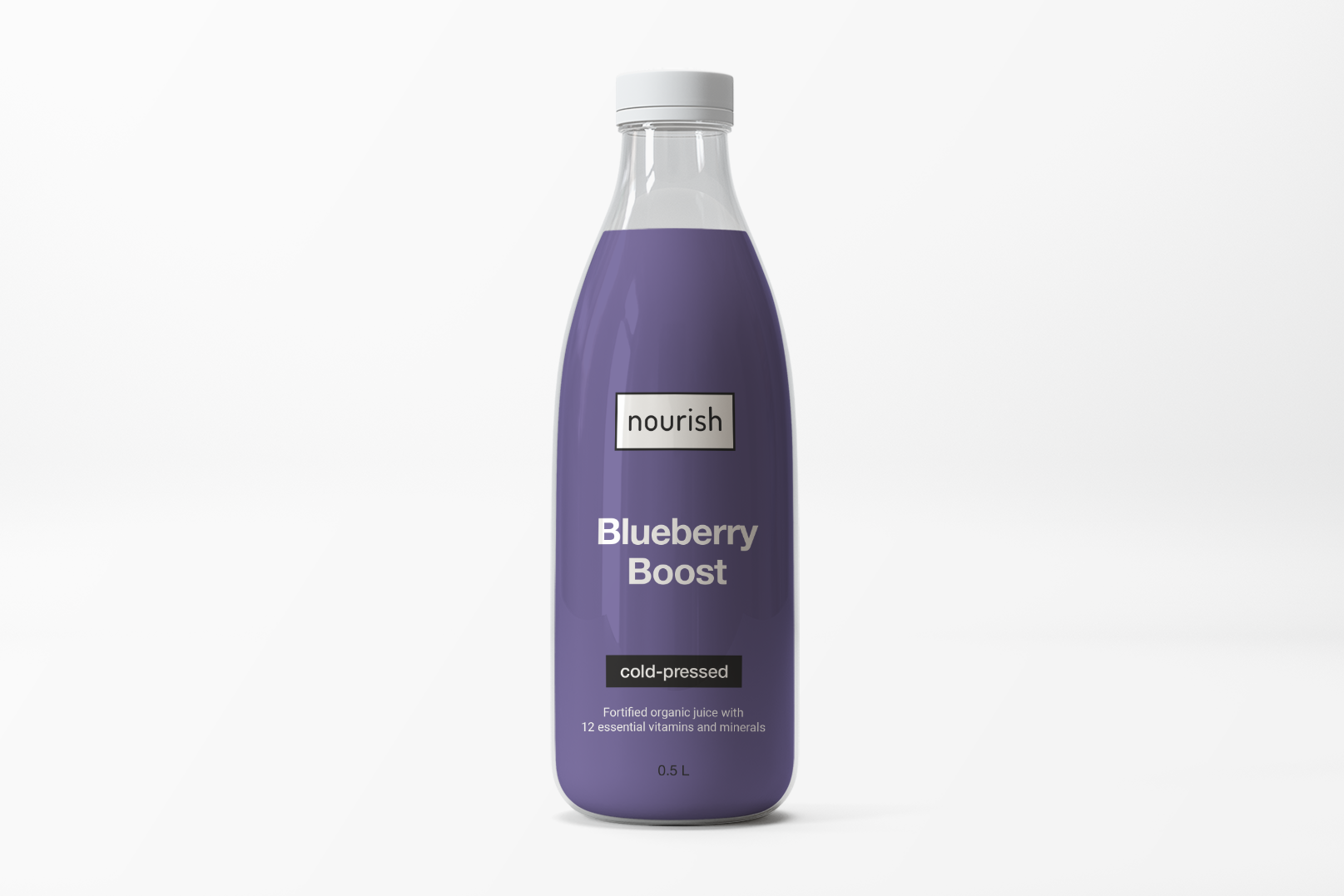 Cold-Pressed Juice: Blueberry Boost