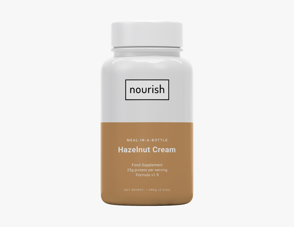 Meal-in-a-bottle: Hazelnut Cream