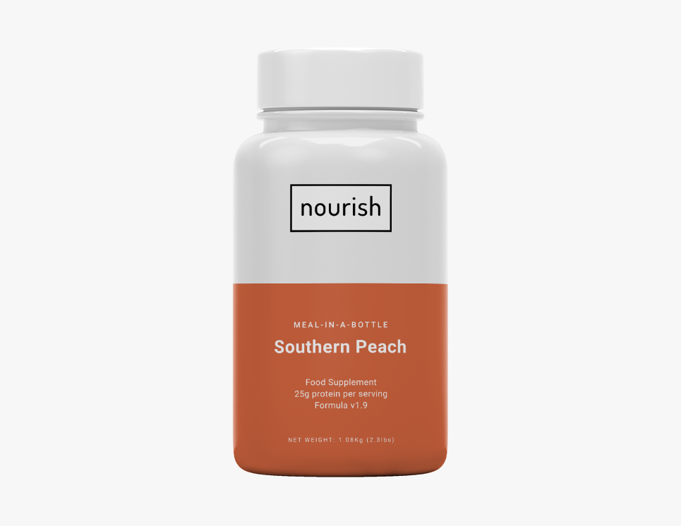 Meal-in-a-bottle: Southern Peach